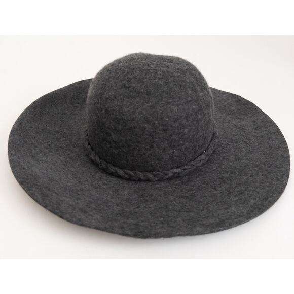 Dark Gray Wool Hat - Picture 1 of 9